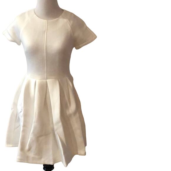 Traffic People Dress White Fit & Flare - Picture 3 of 7